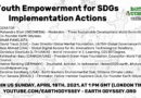 Webinar 11: Youth Empowerment for SDGs Implementation Actions